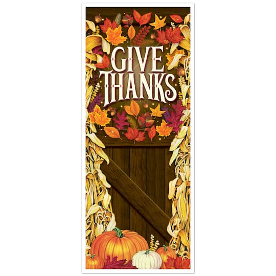 Beistle 6ft. Give Thanks Door Covers, 2ct.